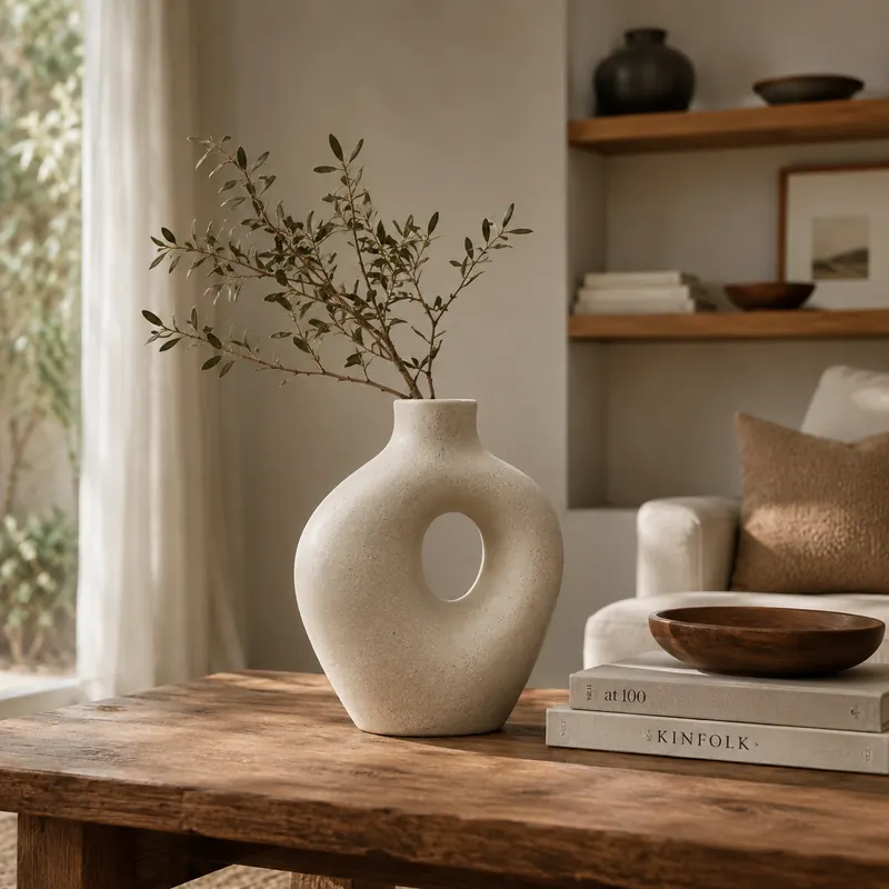 Sculptural Ceramic Vase